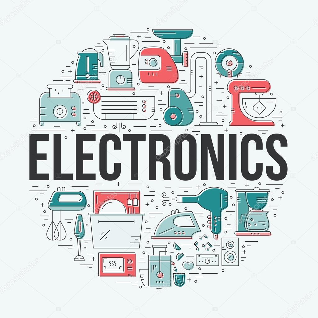 Home electronics banner