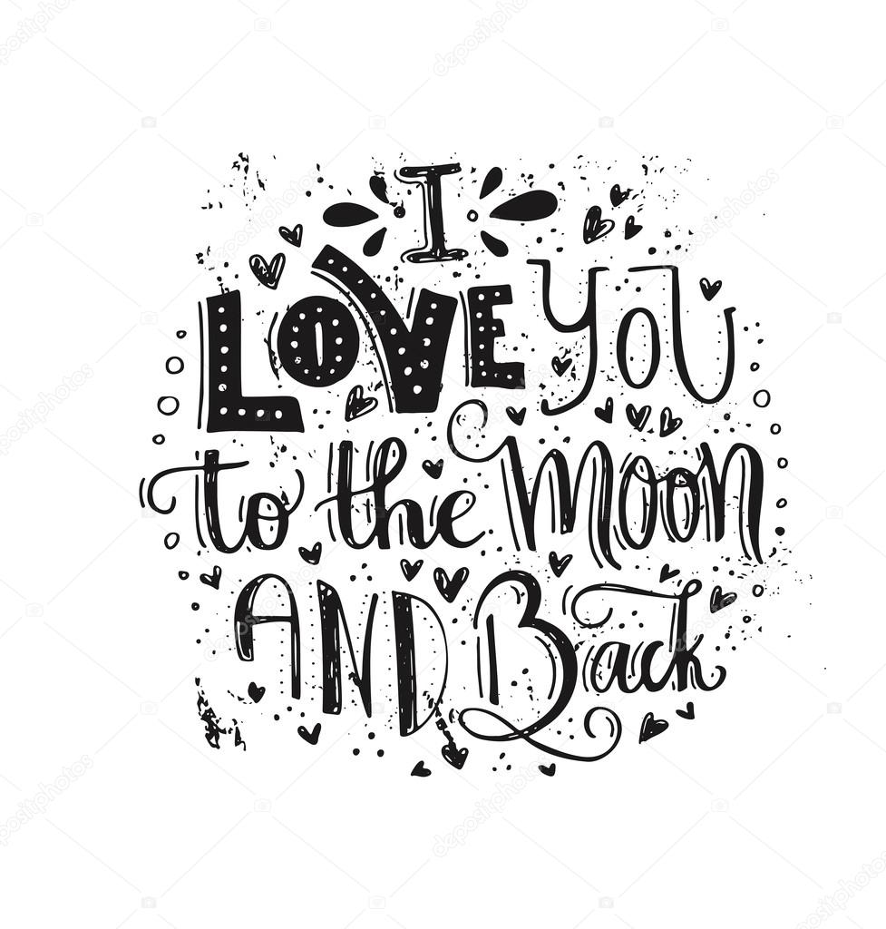 I Love You To The Moon And Back