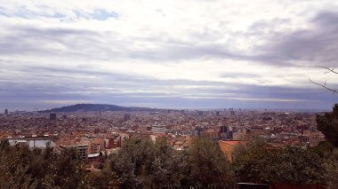 Barcelona 'ya yükseklikten bak