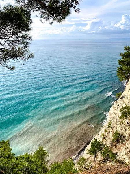 Utsikt Från Berget Till Azurhavet — Stockfoto