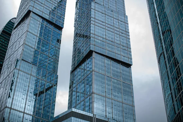 Fragmentos Edificios Modernos Gran Altura — Foto de Stock