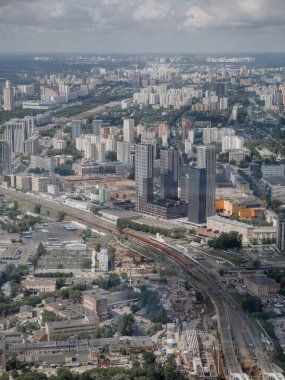 Kuleden Moskova manzarası