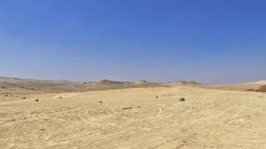Ocucaje çölünün güzel manzarası