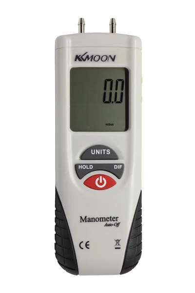 Digital Manometer. Measuring instrument — Stock Photo, Image