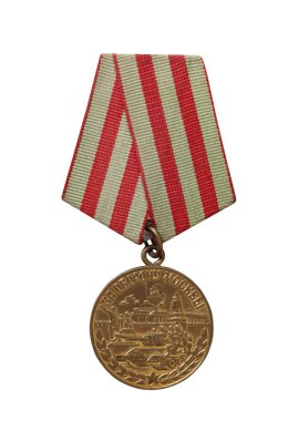 Moskova savunma için madalya