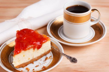 Cheesecake ile guava Brezilyalı goiabada reçel