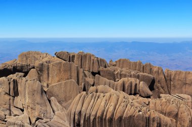 zirve agulhas negras (siyah iğne) Dağı, park Itatiaia, br