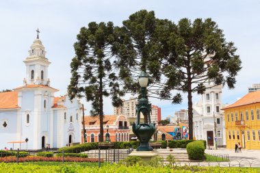 Şehir Curitiba Merkezi, devlet Parana, Brezilya