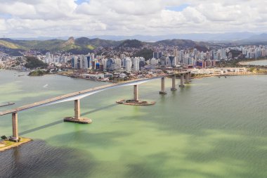 Üçüncü köprü? Vitoria, Vila Velha Morro üzerinden yapmak Morena, Espirito Santo, Brezilya