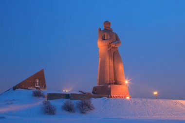Anıt savunucuları büyük vatansever sırasında Sovyet Arctic