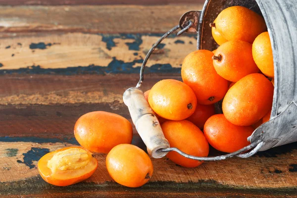 Jocote de frutas (Mombin rojo, Mombin púrpura, Ciruela Huesi — Foto de Stock