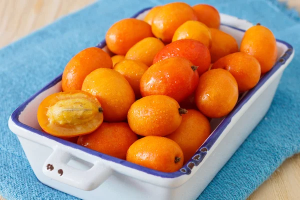 Fruit Jocote (Red Mombin, Purple Mombin, Hog Plum, Ciruela Huesi — Stock Fotó