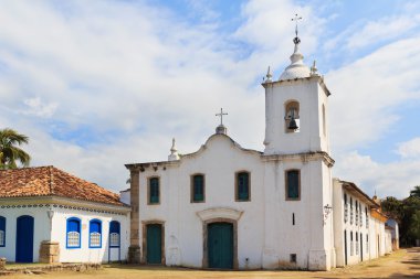 Çinilerini Igreja de Nossa Senhora das Dores Paraty, Brezilya