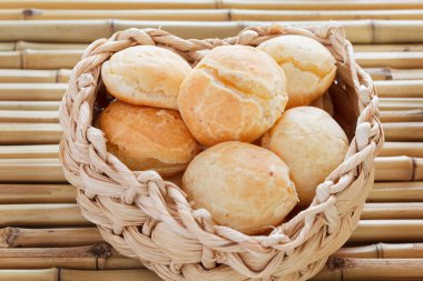 Brezilyalı aperatif pao de queijo (peynir ekmek)