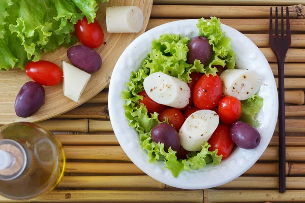 Salada fresca de coração de palma (palmito ) Fotos De Bancos De Imagens Sem Royalties