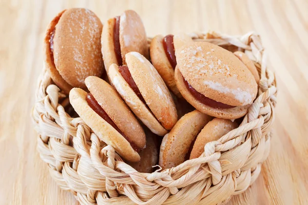 Brasilianische Dessertkekse von Goiabada — Stockfoto