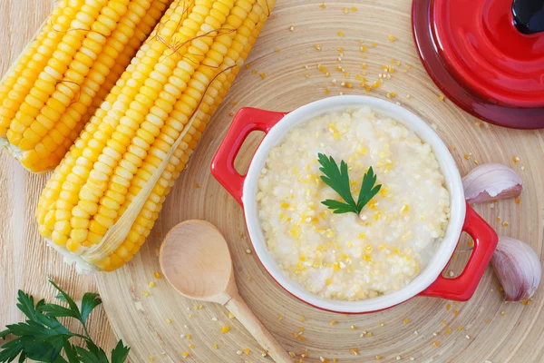 Sopa de milho brasileira canjiquinha — Fotografia de Stock