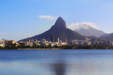 Lagoon Rodrigo de Freitas (Lagoa), Rio de Janeiro, Brazil