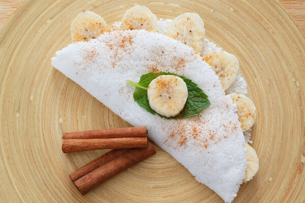 Casabe (bammy, beiju, bob) from cassava (tapioca)
