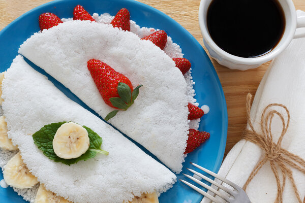 Casabe (bammy, beiju, bob) from cassava (tapioca)