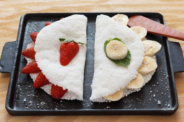 Casabe (bammy, beiju, bob) from cassava (tapioca)