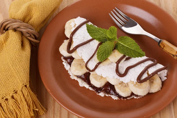 Casabe (bammy, beiju, bob, biju) - flatbread of cassava (tapioca — Stock Photo, Image