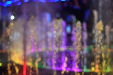 Işıklar bokeh arka plan