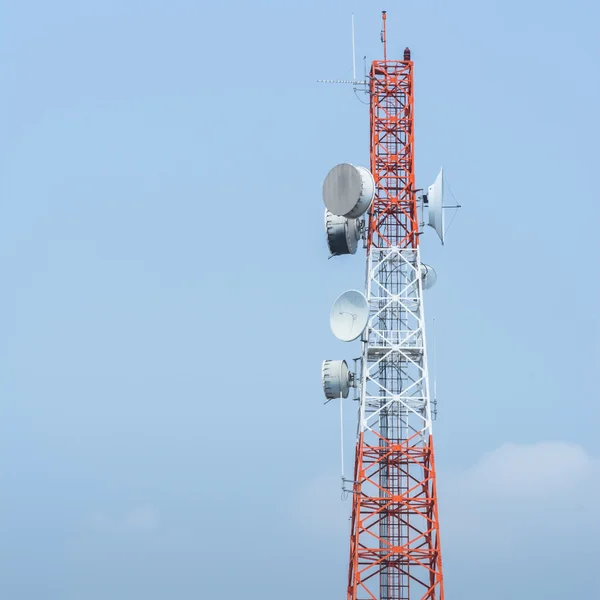 Telecommunication tower — Stock Photo, Image