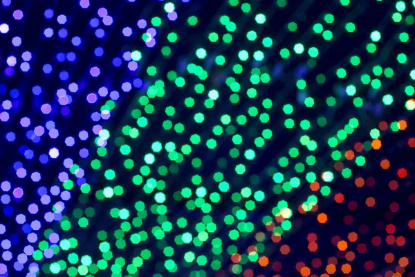 Luces coloridas de Bokeh — Foto de Stock