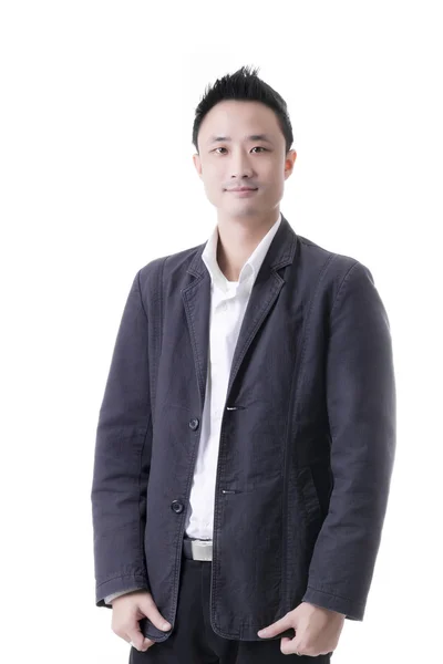 Asiatisk man i business office — Stockfoto