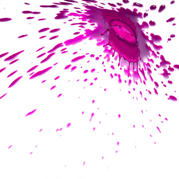Colorful purple splashing — Stock Photo, Image
