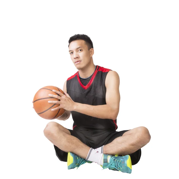 Asian basketball player — Stock Photo, Image