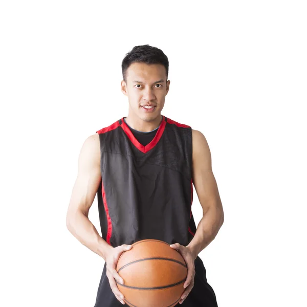 Asian basketball player — Stock Photo, Image