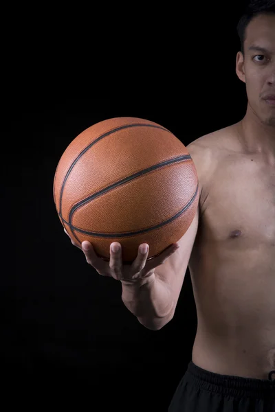 Asiatischer Basketballspieler — Stockfoto