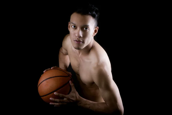 Palyer bola basket asia — Stok Foto