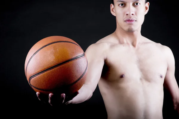 亚洲篮球运动员 — 图库照片