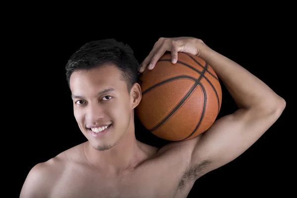 Asiatischer Basketballspieler — Stockfoto