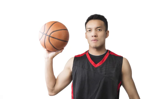 Asijské basketbalový hráč — Stock fotografie