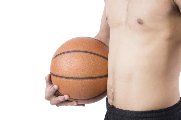 Cuerpo hombre baloncesto — Foto de Stock