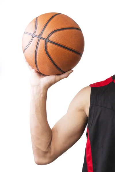 Corpo homem basquete — Fotografia de Stock