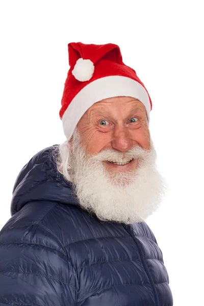 Porträt des Weihnachtsmannes — Stockfoto