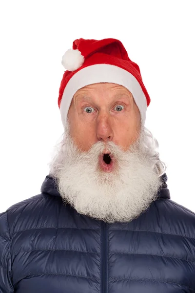 Portret van de Kerstman — Stockfoto