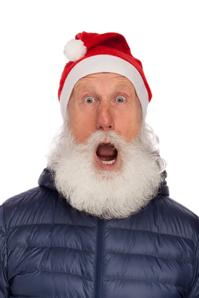 Porträtt av jultomten — Stockfoto