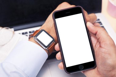 Smartphone ve Smartwatch kopya alanı ile