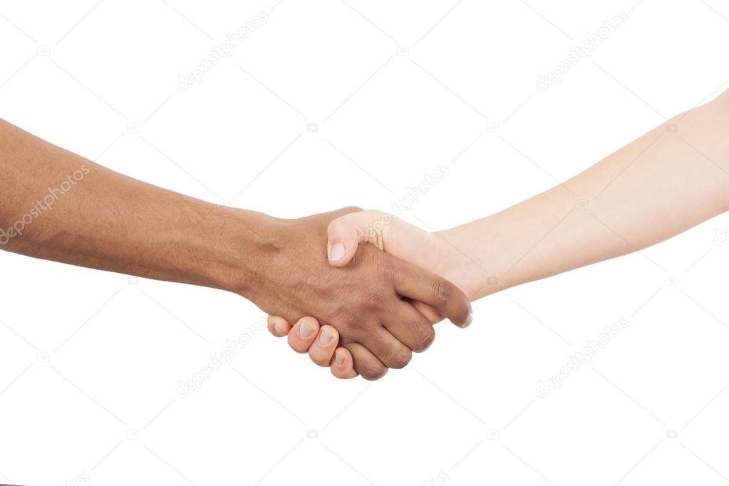 Svart man vit kvinna kärlek