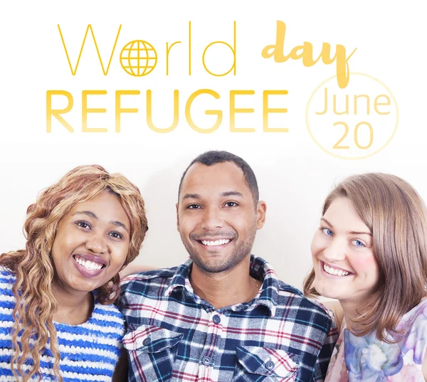 Día mundial de los refugiados el 20 de junio —  Fotos de Stock
