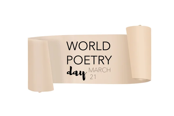 Día mundial de la poesía, 21 de marzo —  Fotos de Stock