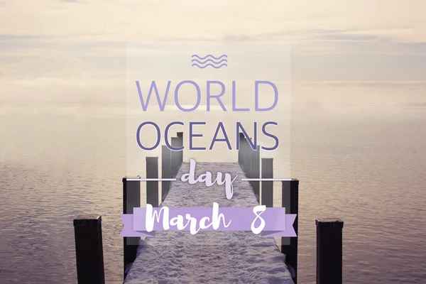 Παγκόσμια ημέρα ωκεανών, 8 Ιουνίου — Φωτογραφία Αρχείου