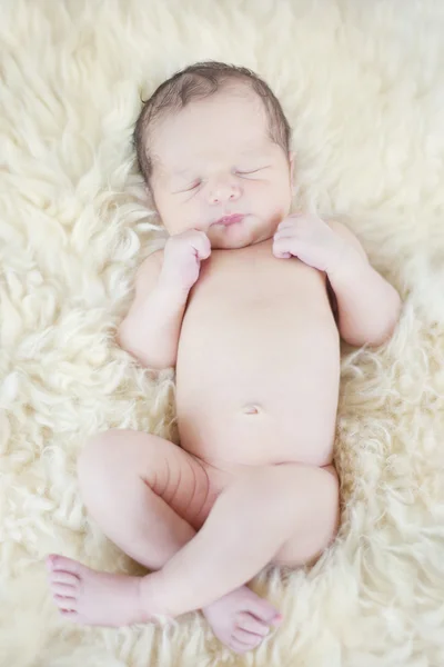 Copilul nou-născut doarme — Fotografie, imagine de stoc