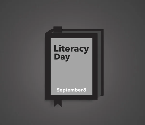Banner del día de alfabetización —  Fotos de Stock
